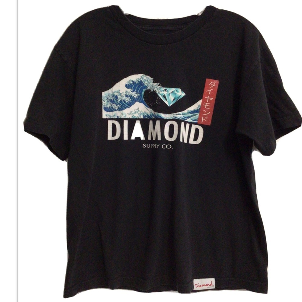 Diamond supply co. Tshirt young boy Sz XL